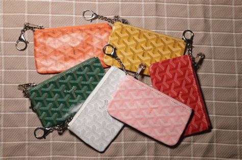 goyard key pouch|goyard keychain.